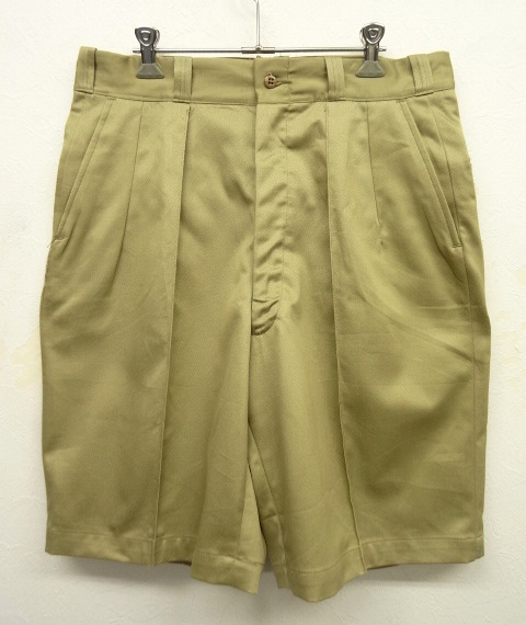 画像: 50'S アメリカ軍 US ARMY プリーツ入り チノショーツ 34R (DEADSTOCK) 「Shorts」 入荷しました。