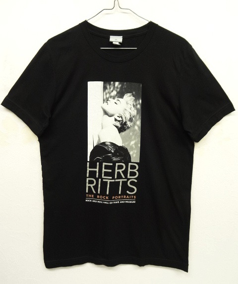画像: HERB RITTS "MADONNA (TRUE BLUE) HOLLYWOOD 1986" Tシャツ (USED) 「T-Shirt」 入荷しました。