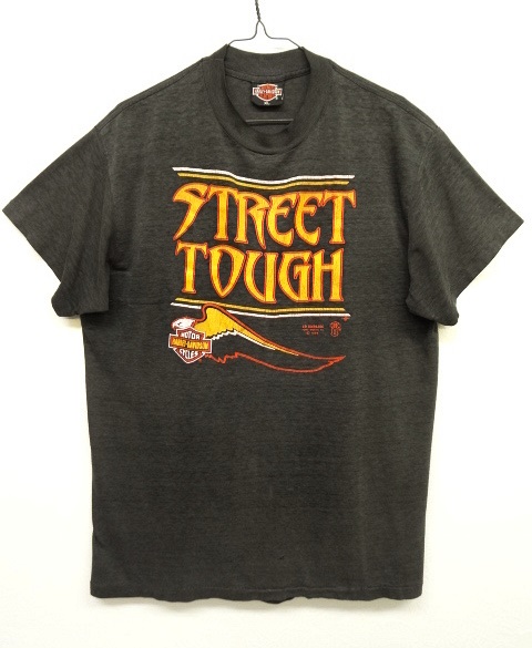 画像: 80'S HARLEY DAVIDSON "3D EMBLEM製" Tシャツ 両面プリント USA製 (VINTAGE) 「T-Shirt」 入荷しました。
