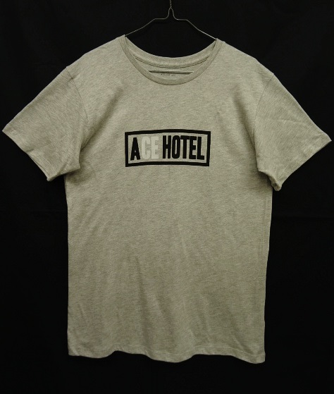 画像: 日本未発売 ACE HOTEL ボックスロゴ Tシャツ グレー USA製 (NEW) 「T-Shirt」 入荷しました。