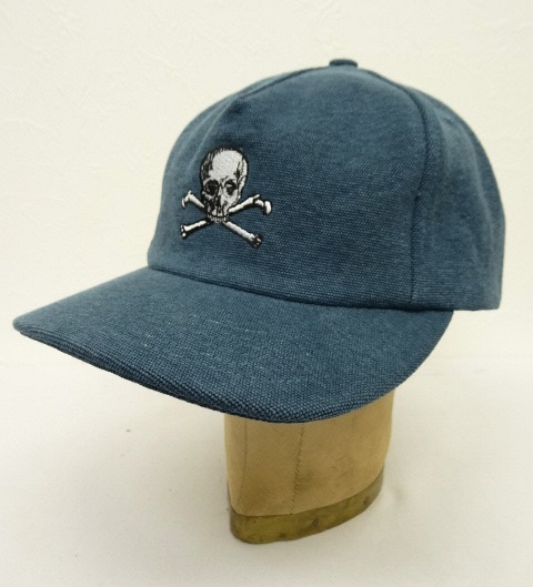 画像: NOAH NYC "TWILL JOLLY ROGER 5PANEL" ブルー USA製 (NEW) 「Cap」 入荷しました。