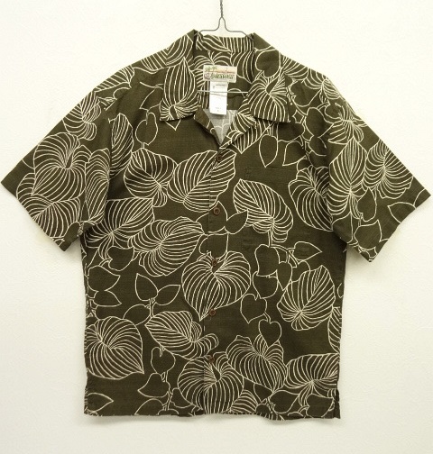 画像: 00'S PATALOHA 半袖 オープンカラーシャツ ボタニカル柄 (VINTAGE) 「S/S Shirt」 入荷しました。