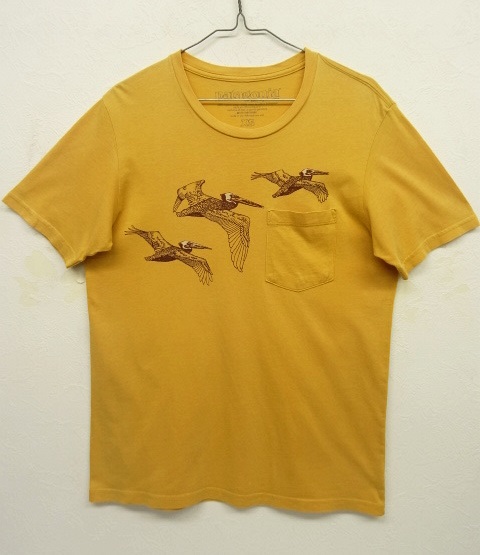 画像: PATAGONIA バードプリント ポケット付き 半袖Tシャツ USA製 (USED) 「T-Shirt」 入荷しました。