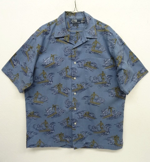 画像: 90'S RALPH LAUREN コットン オープンカラー アロハシャツ (VINTAGE) 「S/S Shirt」 入荷しました。