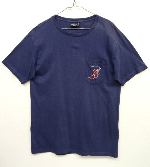 画像: 90'S RALPH LAUREN P-WING FOOT 半袖 Tシャツ NAVY USA製 (VINTAGE) 「T-Shirt」 入荷しました。