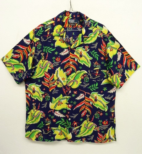 画像: 90'S RALPH LAUREN レーヨン オープンカラー アロハシャツ (VINTAGE) 「S/S Shirt」 入荷しました。