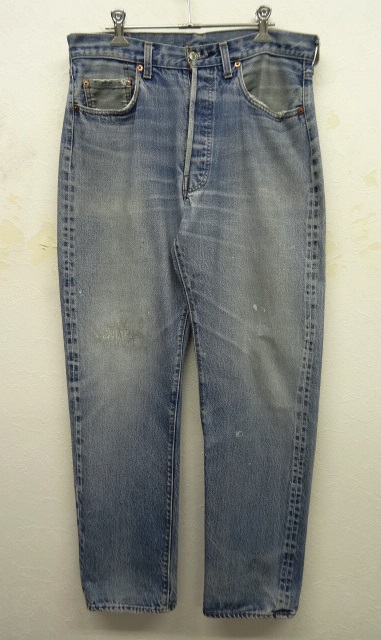 画像: 80'S LEVIS 501 赤耳 デニム USA製 W34L34 (VINTAGE) 「Bottoms」 入荷しました。