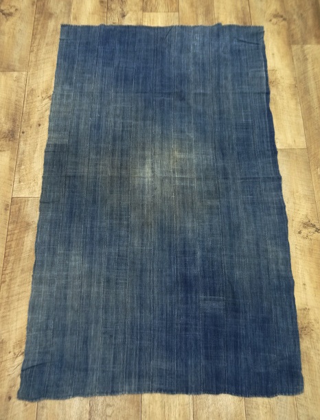 画像: アフリカン インディゴ ファブリック INDIGO 152cm x 93cm (ANTIQUE) 「Antique Goods」 入荷しました。