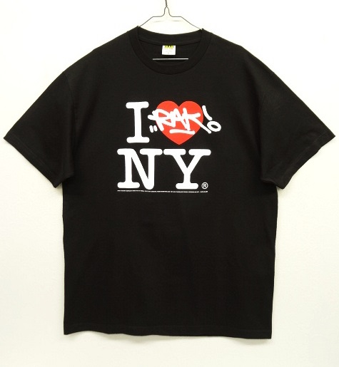 画像: 日本未発売 IRAK NY I♡NYロゴ Tシャツ BLACK (NEW) 「T-Shirt」 入荷しました。