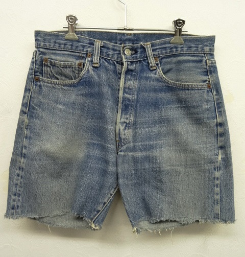 画像: 70'S LEVIS 501 66前期 赤耳 カットオフ デニムショーツ USA製 (VINTAGE) 「Shorts」 入荷しました。