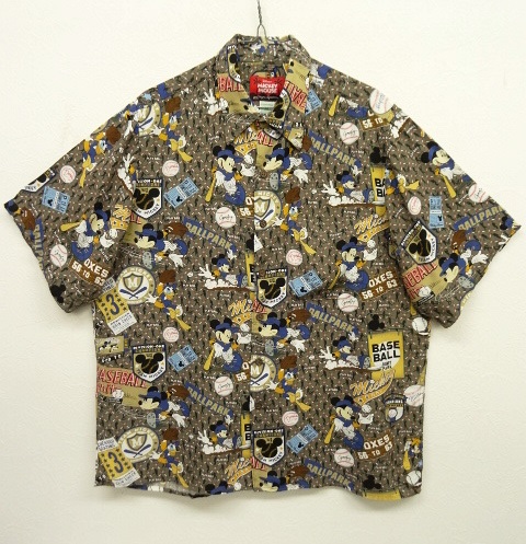 画像: 90'S REYN SPOONER x DISNEY ミッキーマウス レーヨン アロハシャツ ハワイ製 (VINTAGE) 「S/S Shirt」 入荷しました。