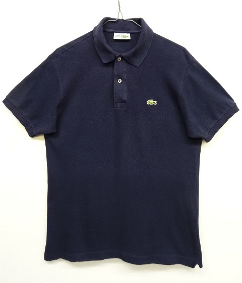 画像: 80'S CHEMISE LACOSTE L1212 ポロシャツ ネイビー フランス製 (VINTAGE) 「S/S Polo」 入荷しました。