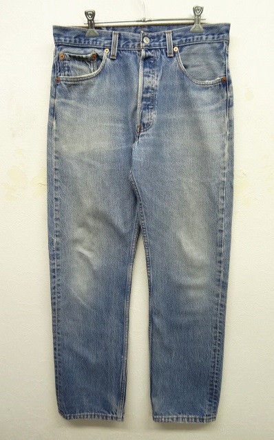 画像: 90'S LEVIS 501 デニム USA製 W33L33 (VINTAGE) 「Bottoms」 入荷しました。