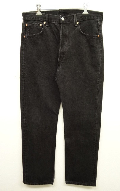 画像: 90'S LEVIS 501 デニム BLACK USA製 W34L30 (VINTAGE) 「Bottoms」 入荷しました。