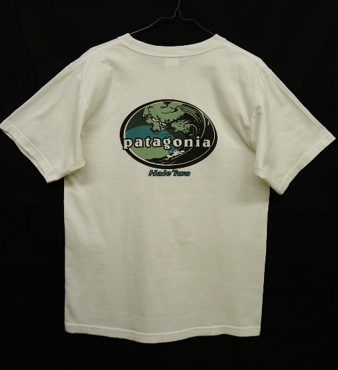 画像: 90'S PATAGONIA 白タグ ハレイワ限定 波オーバル Tシャツ USA製 (VINTAGE) 「T-Shirt」 入荷しました。