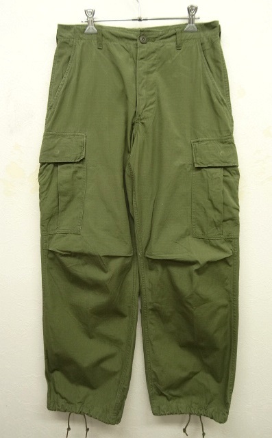 画像: 60'S アメリカ軍 US ARMY "JUNGLE FATIGUE 4th" カーゴパンツ S-R (VINTAGE) 「Bottoms」 入荷しました。