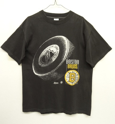 画像: 90'S BOSTON BRUINS シングルステッチ Tシャツ USA製 (VINTAGE) 「T-Shirt」 入荷しました。