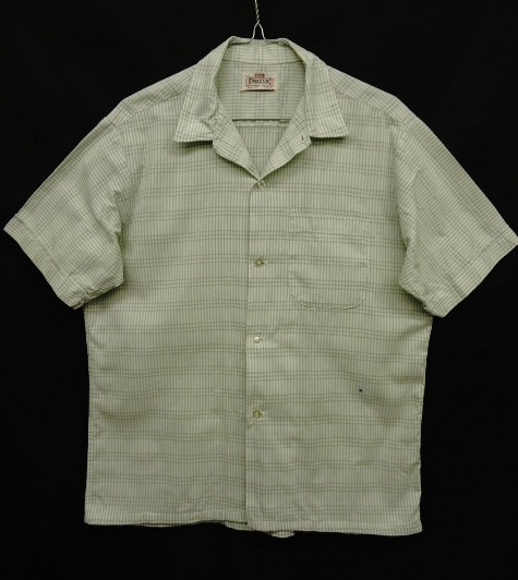 画像: 60'S CAMPUS コットン 半袖 シャツ チェック柄 USA製 (VINTAGE) 「S/S Shirt」 入荷しました。