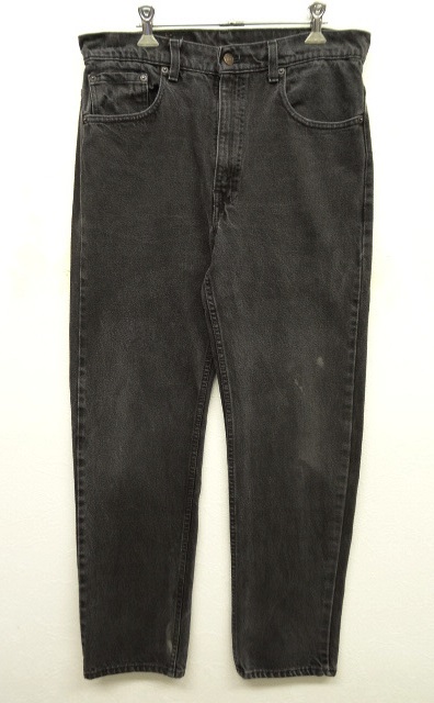 画像: 90'S LEVIS 505 デニム BLACK USA製 W34L32 (VINTAGE) 「Bottoms」 入荷しました。