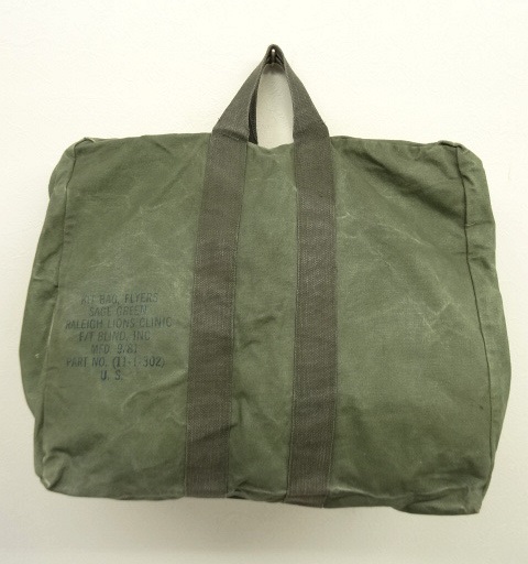 画像: 80'S アメリカ軍 USAF フライヤーズキットバッグ (VINTAGE) 「Bag」 入荷しました。
