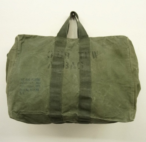 画像: 70'S アメリカ軍 USAF フライヤーズキットバッグ (VINTAGE) 「Bag」 入荷しました。