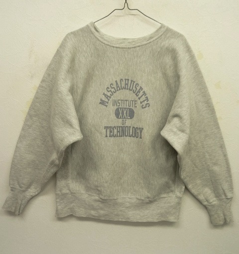 画像: 80'S CHAMPION トリコタグ リバースウィーブ 染み込みプリント USA製 (VINTAGE) 「Sweat Shirt」 入荷しました。