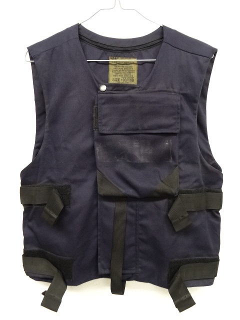 画像: イギリス軍 ボディアーマーベスト NAVY (VINTAGE) 「No Sleeve」 入荷しました。