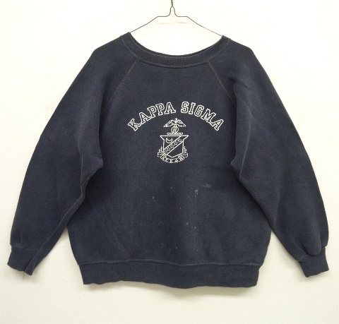 画像: 60'S UNKNOWN "KAPPA SIGMA"プリント スウェットシャツ (VINTAGE) 「Sweat Shirt」 入荷しました。
