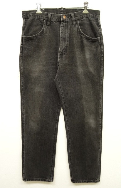 画像: 80'S RUSTLER デニム BLACK USA製 W34L30 (VINTAGE) 「Bottoms」 入荷しました。
