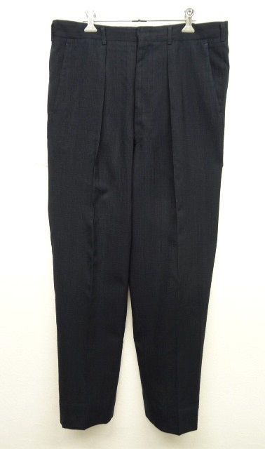 画像: 50'S UNKNOWN プリーツ入り スラックス LIGHTNINGジップ (VINTAGE) 「Bottoms」 入荷しました。