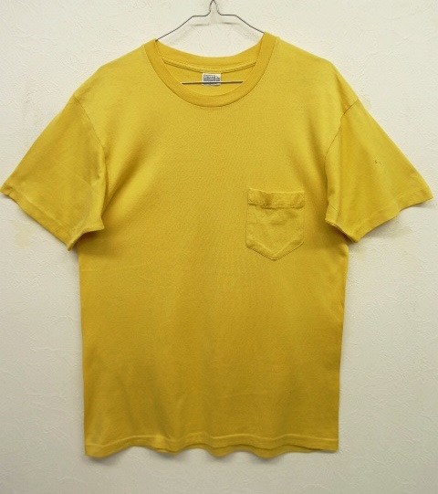 画像: 60'S SEARS ポケット付き Tシャツ YELLOW (VINTAGE) 「T-Shirt」 入荷しました。