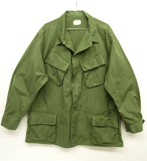 画像: 60'S アメリカ軍 US ARMY "JUNGLE FATIGUE 4th" リップストップ ジャケット XL-R (VINTAGE) 「Jacket」 入荷しました。