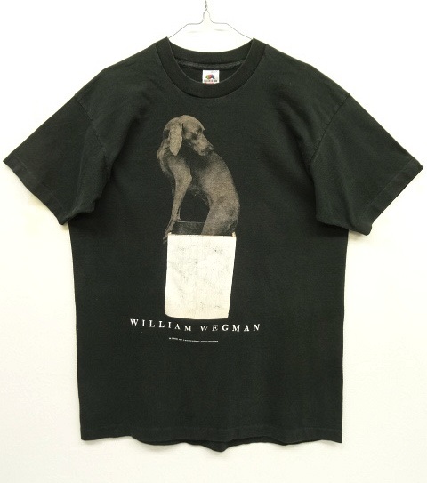 画像: 80'S WILLIAM WEGMAN "IN THE BOX" FOTOFOLIO製 Tシャツ USA製 (VINTAGE) 「T-Shirt」 入荷しました。