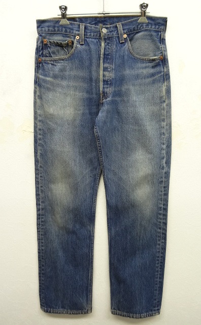 画像: 90'S LEVIS 501 デニム USA製 W33L33 (VINTAGE) 「Bottoms」 入荷しました。