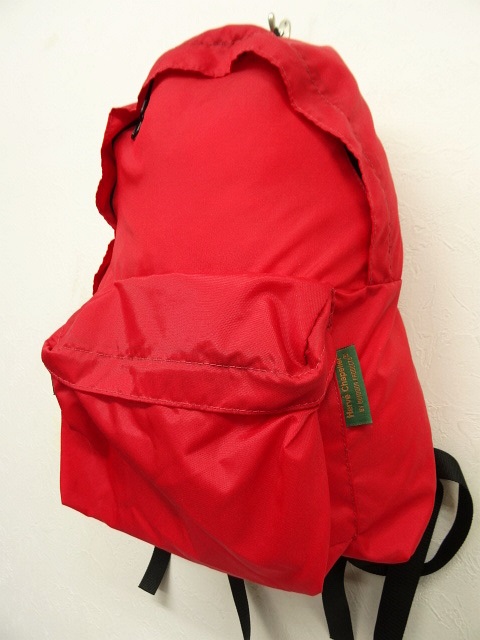 画像: Herve Chapelier ナイロン バックパック レッド USA製 (USED) 「Bag」 入荷しました。