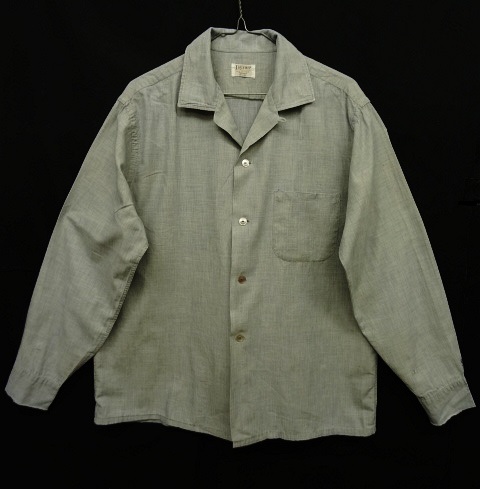 画像: 60'S JAYSON コットン オープンカラーシャツ USA製 (VINTAGE) 「L/S Shirt」 入荷しました。