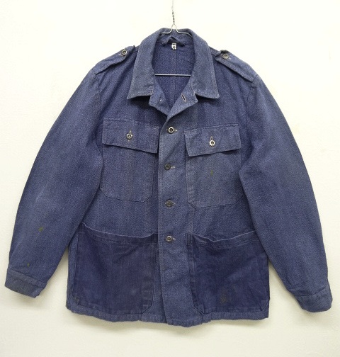 画像: ユーロ ワーク デニムジャケット 杢ブルー (VINTAGE) 「Jacket」 入荷しました。