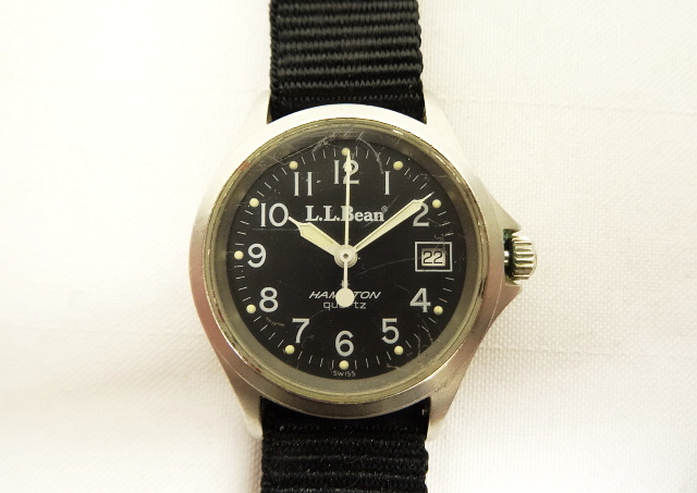 画像: 80'S LL Bean x HAMILTON ウォッチ 時計 NATOストラップ (VINTAGE) 「Accessorie」 入荷しました。