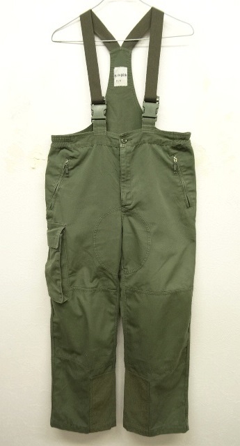 画像: フランス軍 オーバーオール オリーブ 84M (VINTAGE) 「Bottoms」 入荷しました。