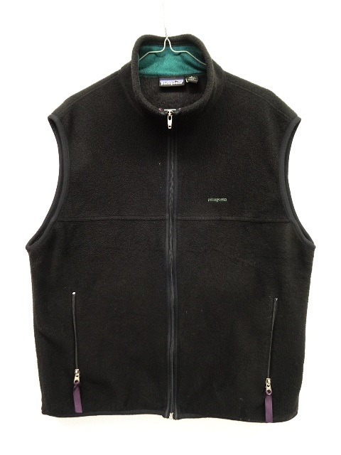 画像: 90'S PATAGONIA フリースベスト ブラック USA製 (VINTAGE) 「No Sleeve」 入荷しました。