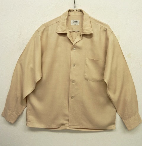 画像: 60'S DUNHILL SPORTSWEAR レーヨンシャツ (VINTAGE) 「L/S Shirt」 入荷しました。