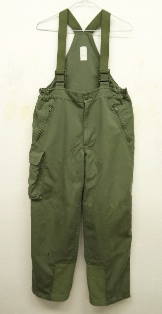 画像: フランス軍 オーバーオール オリーブ 84M (VINTAGE) 「Bottoms」 入荷しました。