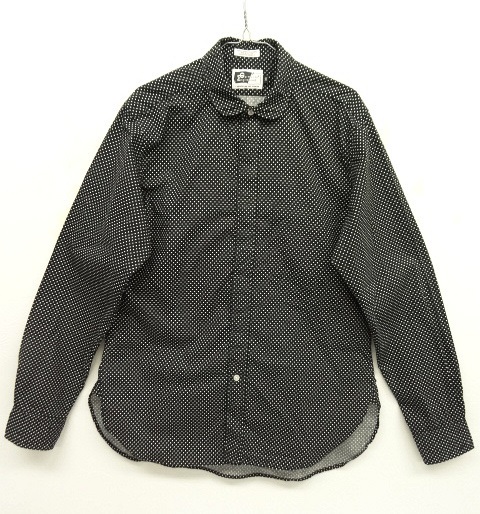 画像: Engineered Garments ラウンドカラーシャツ ポルカドット USA製 (USED) 「L/S Shirt」 入荷しました。