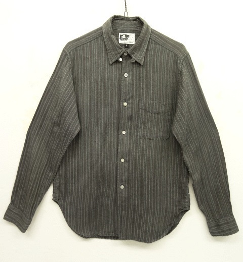 画像: Engineered Garments ヘリンボーン タブカラーシャツ USA製 (USED) 「L/S Shirt」 入荷しました。