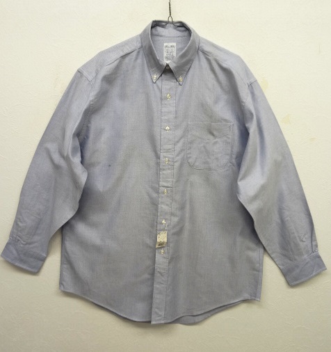 画像: 90'S BROOKS BROTHERS オックスフォード 長袖 BDシャツ ジャマイカ製 (DEADSTOCK) 「L/S Shirt」 入荷しました。