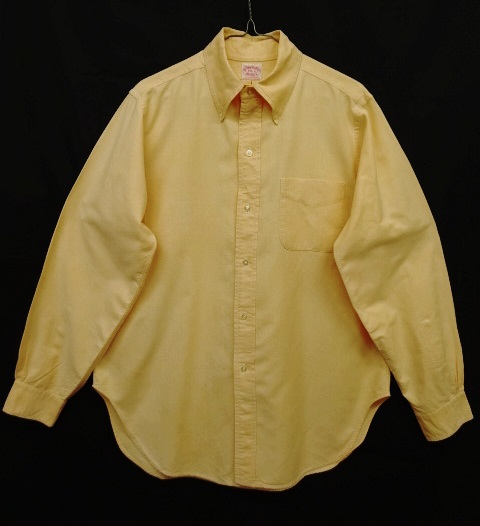 画像: 80'S BROOKS BROTHERS オックスフォード 6ボタン 長袖 BDシャツ USA製 (VINTAGE) 「L/S Shirt」 入荷しました。