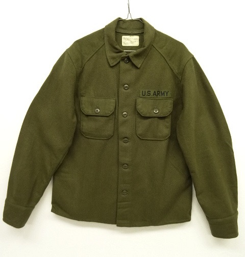 画像: 70'S アメリカ軍 US ARMY OG108 ウール フィールドシャツ (VINTAGE) 「L/S Shirt」 入荷しました。