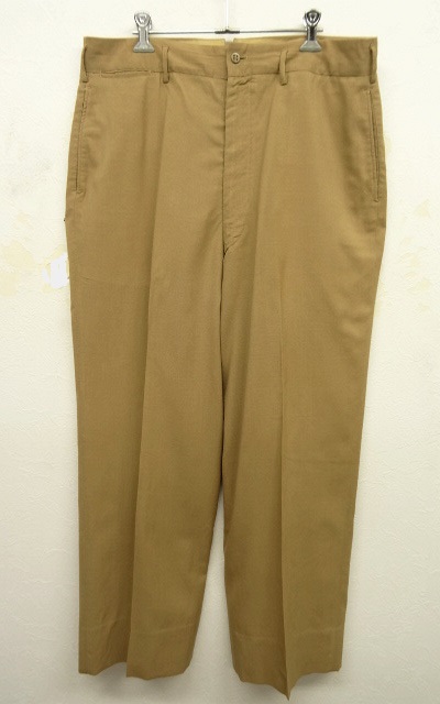 画像: 40'S アメリカ軍 US ARMY "TROPICAL WOOL" オフィサーパンツ TALON製ジップ (VINTAGE) 「Bottoms」 入荷しました。