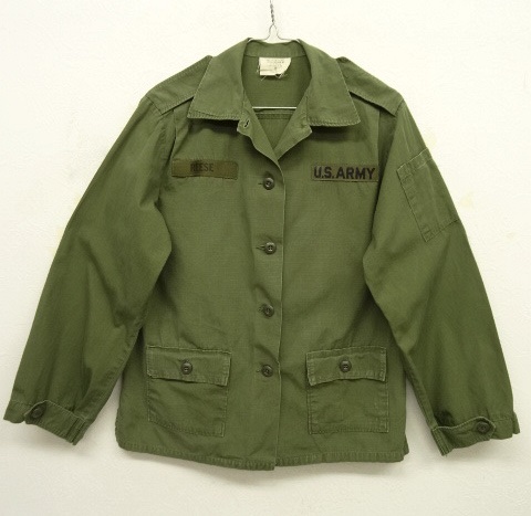 画像: 70'S アメリカ軍 US ARMY "WOMAN'S UTILITY" リップストップ ジャケット (VINTAGE) 「Jacket」 入荷しました。