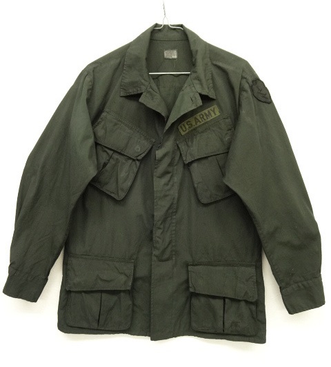 画像: 60'S アメリカ軍 US ARMY "JUNGLE FATIGUE 3rd" ノンリップ ジャケット 後染めBLACK S-R (VINTAGE) 「Jacket」 入荷しました。